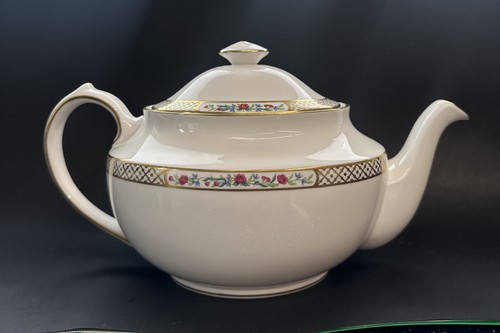 Vintage spode golden trellis - golden,