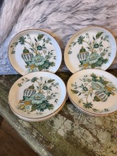 6 Small bite plates By Crown