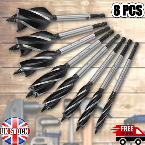 8pcs wood auger - 8pcs,