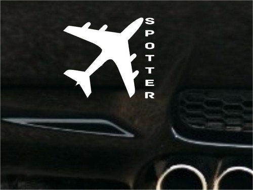 Plane spotter car - plane,