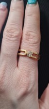 18ct Gold Diamond Ring -