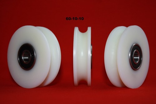 60mm nylon pulley wheel with - pulley,