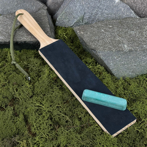 Double sided leather - leather, strop