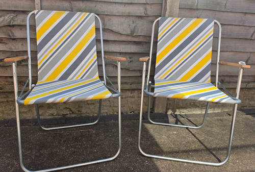 Vintage retro folding deck - vintage,