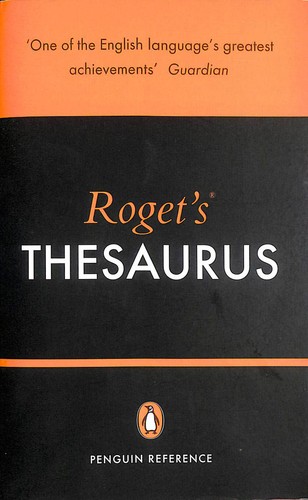 Roget thesaurus english - thesaurus, of