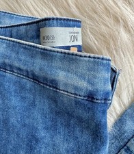 Women's Blue Jeans Top Shop Moto Joni W30  L32 Skinny