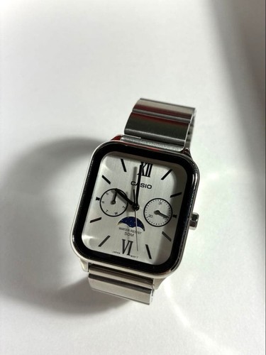 Casio men analog square dial - men's,