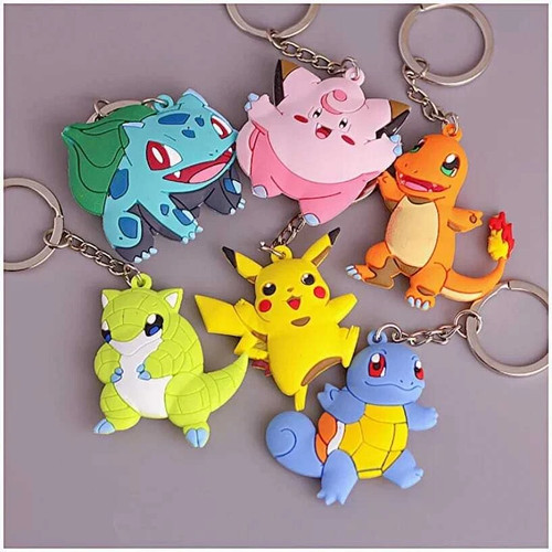Pokémon pvc keyring - pokémon,