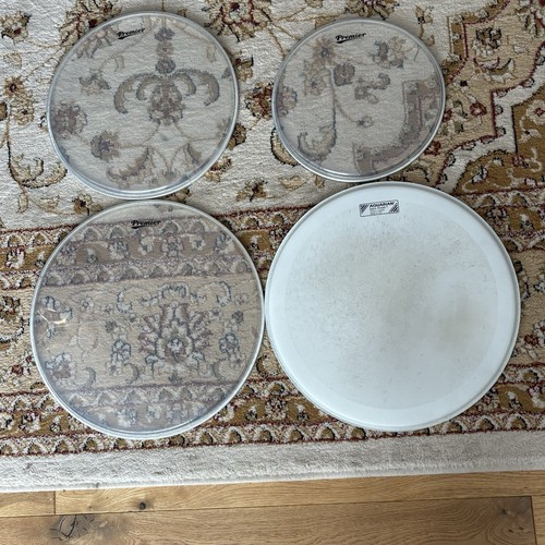 Premier drum skins - premier,