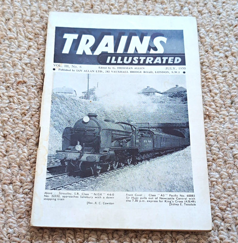 Trains illustrated magazine - trains,