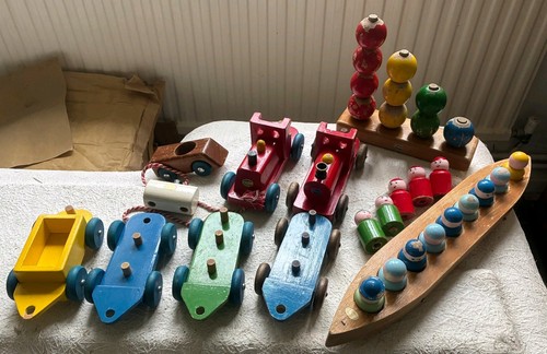 Escor vintage wooden - toys,