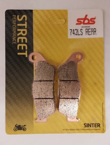 Sbs rear brake - pads, s