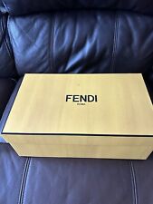 Fendi men's sandal black.