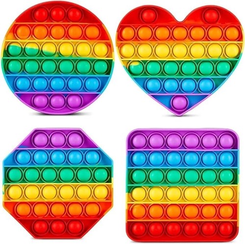 Fidget toy push pop - |push,