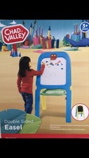 Large Kids 2 in 1 Easel Blackboard & Whiteboard