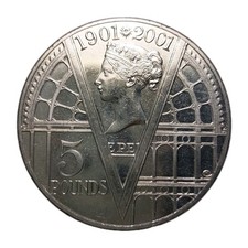 2001 UK £5 Five Pounds Queen