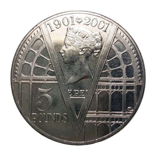2001 five pounds queen - uk, £5