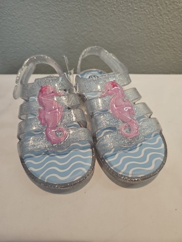 Girls seahorse summer sandals - seahorse,