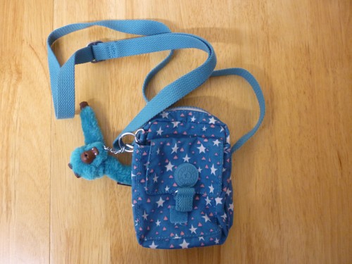 Kipling mini turquoise white - kipling,