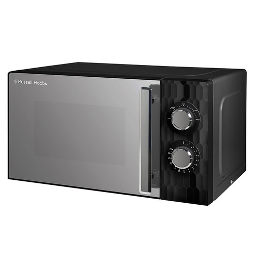 Russell hobbs black microwave - russell,