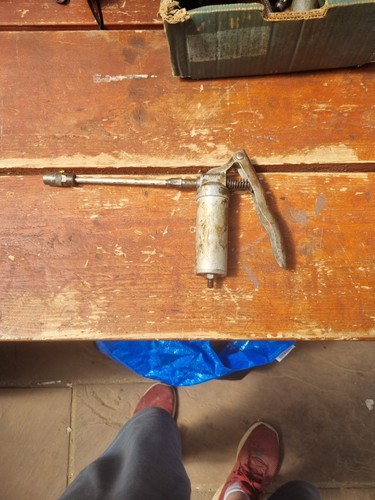 Vintage grease gun nubrex - vintage,