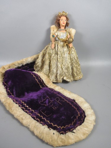 Vintage queen elizabeth doll - vintage,