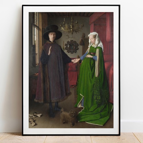 Art print van eyck the - print,