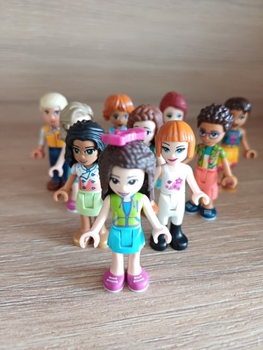 Lego friends minifigure x10 - lego,