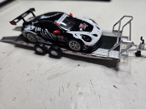 Mini silver car hauler - gt,
