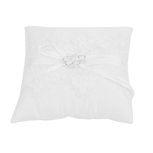 Ivory satin flower girl - satin, basket