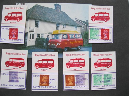 Vintage royal mail - post, bus