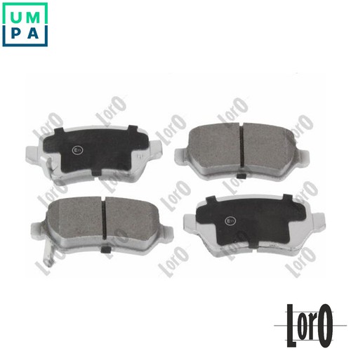 Brake pad set - pad,