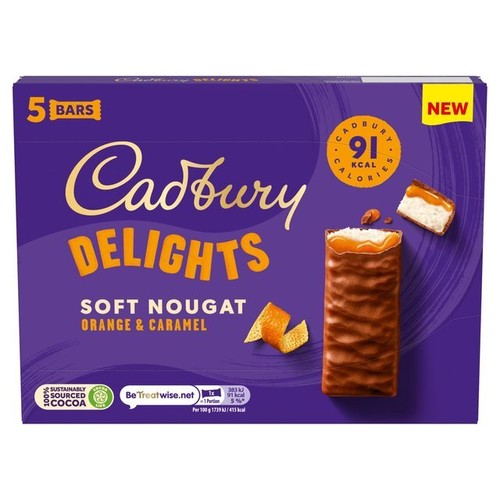 Cadbury delights soft - delights, nougat