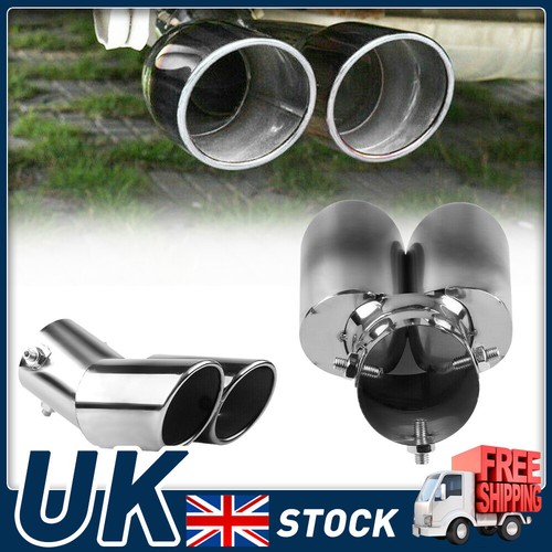 Car dual rear exhaust tail - car,