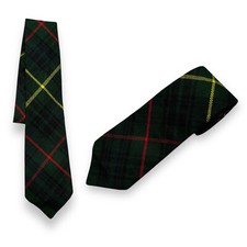 Men's Hunting Stewart Tartan Tie Kilt Neck Formal Tie For Wedding