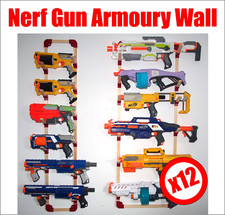 Nerf gun armoury - gun, wall