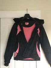 Campri womens ski jacket Black & pink size 12