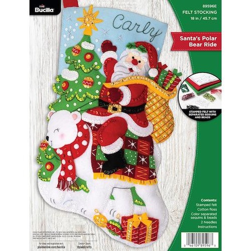 Bucilla felt christmas - 18",
