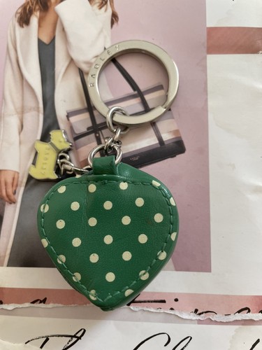 Radley leather green heart - radley,