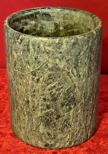 Green marble wine chiller - green,