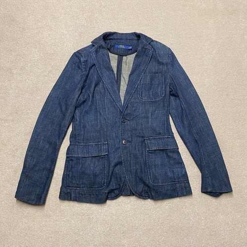 Polo ralph lauren denim blazer - polo,