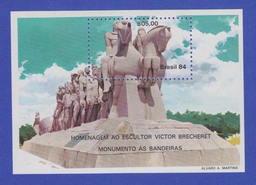 Brazil 1984 block - brazil,