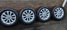 GENUINE AUDI Q3 18" ALLOY WHEELS & TYRES 83A601025G  235/55/18 57.1cb 5x112 
