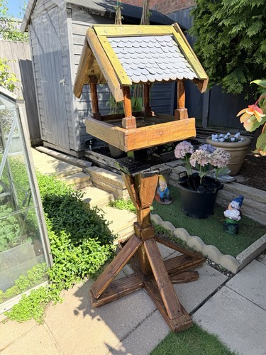 Bird table wooden - bird,