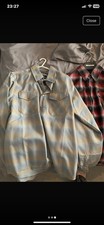 Dixxon Flannel Shirts Size Small Black Red Grey Long Sleeve