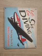 Skydiving SIGN Funny Joke