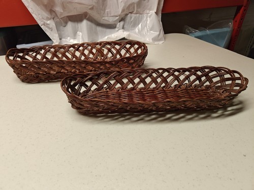 Vintage bread basket - basket,