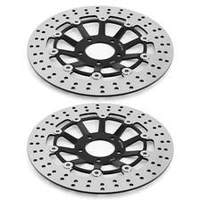 Pair Front Brake Discs For Suzuki GSF 1200 S Bandit 96-05 RF 900 R RF900R 94-99