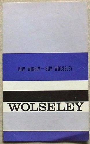 Wolseley car range sales - car,