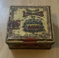 Meharis 50 Cigarillos Tin Empty, Agio Holland, With Original Catch Circa 1960s